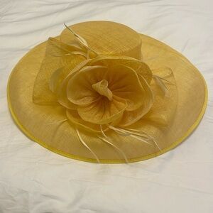 Beautiful yellow hat